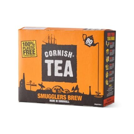 Cornish Tea - Smugglers Brew 80's - Box of 80 Black Tea Bags